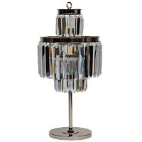 Настольная лампа 1920S Odeon Mirror Glass Table Lamp Three-Level 43.190