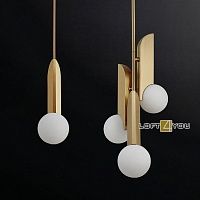 Дизайнерский светильник Fen Brass Modern L03799
