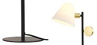 Настольная лампа с белым матовым плафоном Wind Bells Loft-Concept 43.1085-3