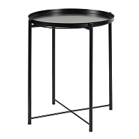 Кофейный столик Moon диам.45x51см, чёрный Bradexhome FR 0829