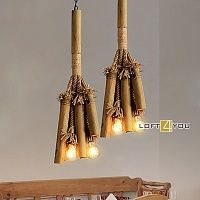 Светильник лофт Bamboo Pendant Loft4You L02169