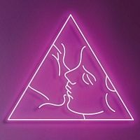 Неоновая настенная лампа Kiss Neon Wall Lamp Розовый Loft-Concept 46.192-0