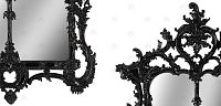 Зеркало Emblemes Mirror Black Wood 50.454