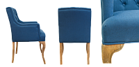 Стул French chairs Provence Amelia Blue ArmChair 03.096