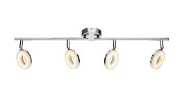 Спот GLOBO 56121-4, хром, LED, 4x4W