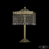 Настольная лампа Bohemia Ivele Crystal 19202L6/25IV G Leafs