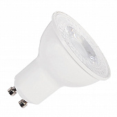 Лампа светодиодная диммируемая GU10 7,2W 3000K прозрачная 1001562