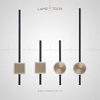 Настенный светильник геометрической формы с лучами Lampatron LADZAG