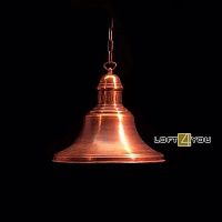 Светильник из латуни и меди Медный светильник «Галонбир» L00855