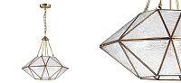 Люстра с плафоном из стекла с эффектом льда Ice Diamond Loft-Concept 40.6574-3