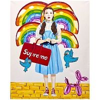 Картина Dorothy with Supreme Bag and Blue Birds Loft Concept 80.445-1