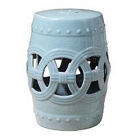Керамический табурет Ceramic Chair blue 21.045