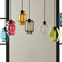 Светильник LOFT Multicolor Glass 5 L01011