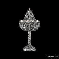 Настольная лампа Bohemia Ivele Crystal 19011L4/H/25IV Ni