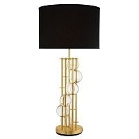 Настольная лампа Table Lamp Lorenzo Gold & black