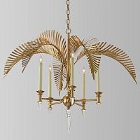 Люстра John-Richard Collection Palm Frond 5-Light Chandelier | D 106 cm
