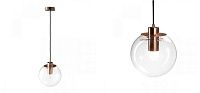Подвесной светильник Selene Glass Ball Ceiling Lights Gold 20 cm 40.5961-3