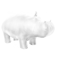 Пуф Бегемот Poof Hippo white 06.054