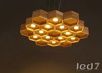 Светильник LED7 Future Lighting Wood Design - Cells Circle V3