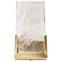 Бра стекло прозрачное/золото Garda Light 62GDW-930-200