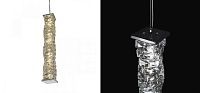 Подвесной Светильник Хрустальный Transparent Cubes Серебро 60 см 40.5705-3