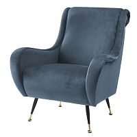Eichholtz Chair Giardino gray blue Кресло 01.152