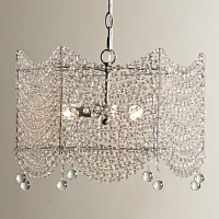 Люстра Clear Crystal French Pendant Lamp | диаметр 40 см