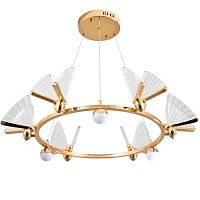 Люстра Золотая Butterfly Enlarged на три лампы Loft-Concept 40.5124