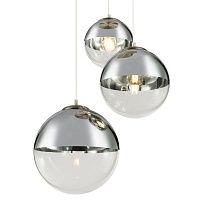 Светильник подвесной Mirror Ball Silver 1 плафон | диаметр 30 см