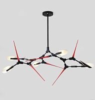 Люстра Red Spikes Chandelier 6 Loft Concept 40.2277