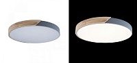 Потолочный светильник Wooden Wheels Grey Wood диаметр 51 Loft-Concept 48.534-3