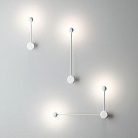 Бра Vibia Pin Wall Light White 44.520 Loft-Concept