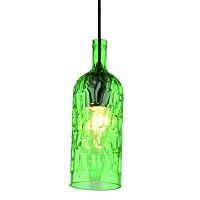 Подвесной светильник Geometry Glass Green Bottle Pendant Loft Concept 40.1972