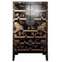 Китайский шкаф Black Gold Cabinet Low 14.016
