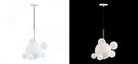 Светильник Giopato & Coombes Bollr Pendant 6 BUBBLE LAMP матовое белое стекло 40.5853-3