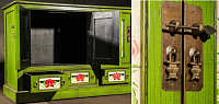 Китайский комод Rustic Cupboard Зеленый 10.071