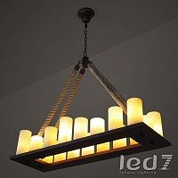 Светильник LED7 Future Lighting Loft Industry Square Wax Candle