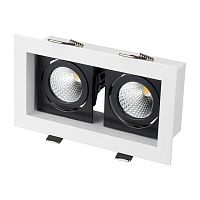 Встраиваемый светильник Arlight CL-KARDAN-S180x102-2x9W Warm 024130