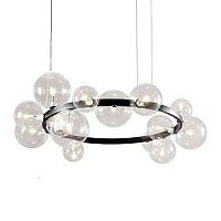 Люстра Delight Collection Art Deco Bubble OMG1075R black/clear