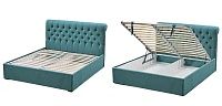 Кровать Turquoise Capitone Bed 08.020-3