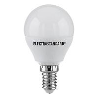Лампа светодиодная Elektrostandard E14 7W 6500K матовая 4690389041556