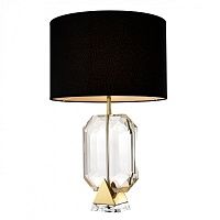 Настольная лампа Table Lamp Emerald Gold & Black