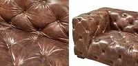 Диван Soho tufted brown vintage leather 05.221-2