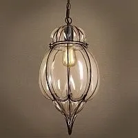 Подвесной светильник Metal Mesh and Glass Pendant IV
